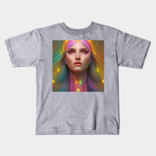 Android girl Kids T-Shirt